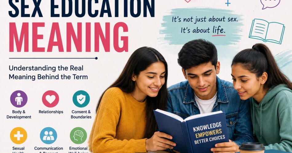 Sex education meaning
